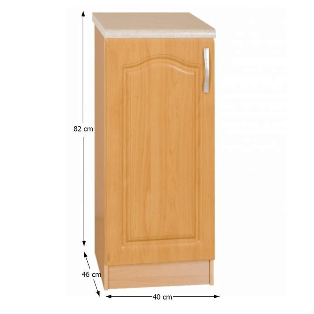 Kuchynská skrinka, jelša, ľavá, LORA MDF NEW KLASIK S40 - Image 2