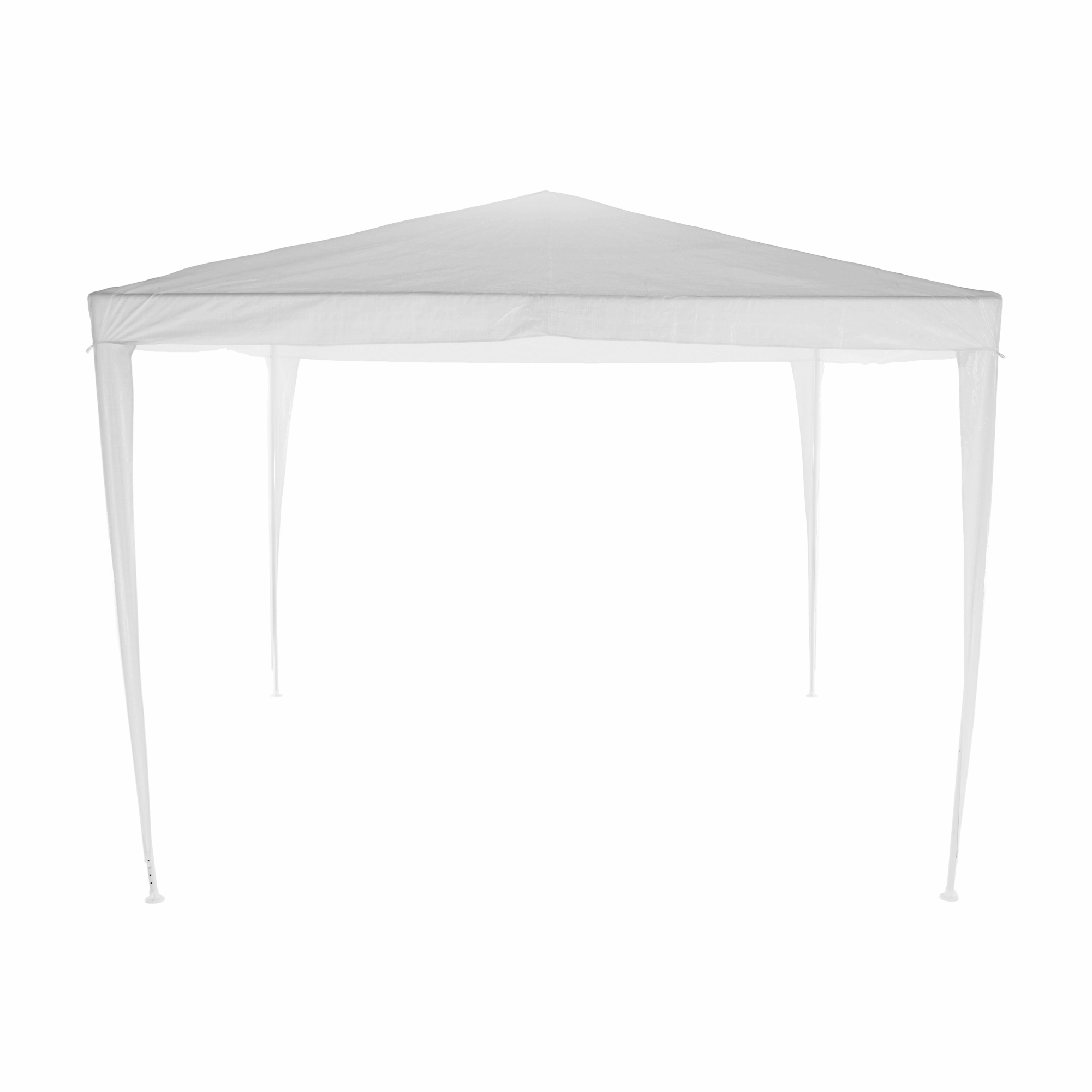 Záhradný párty stan, biela, 3x3 m, TEKNO TYP 1 + 4 bočné strany - Image 15