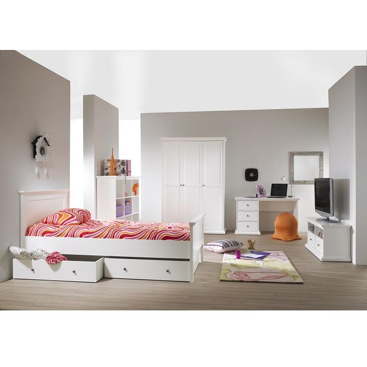 Vešiaková skriňa, biela, PARIS 4D 75354 - Image 4