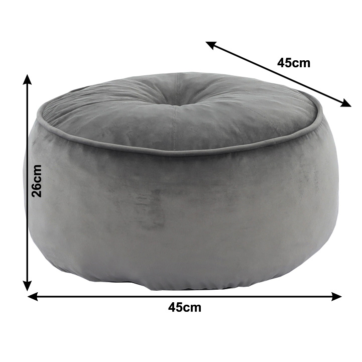 Taburet, látka sivohnedá taupe, KEREM - Image 10