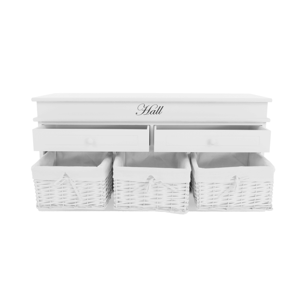 Lavica s úložným priestorom, biela, BLANCO SY1232 - Image 12