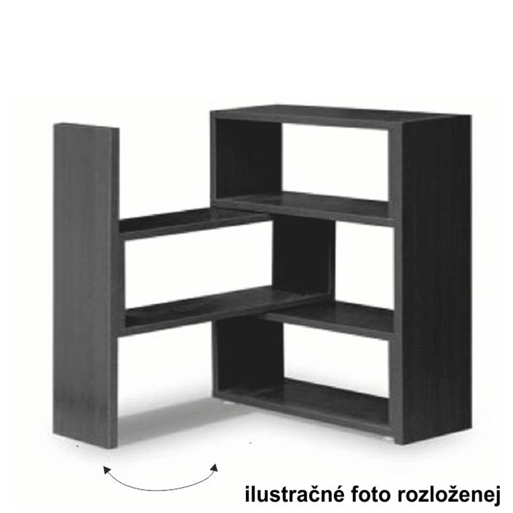 Regál, biela, KLOE III - Image 2