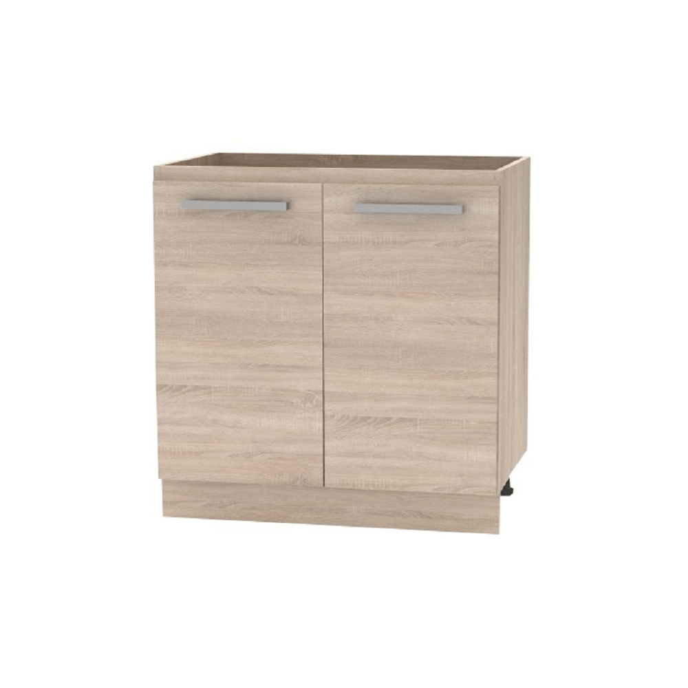 Spodná skrinka 80 2 DV, dub sonoma, NOVA PLUS NOPL-060-0S