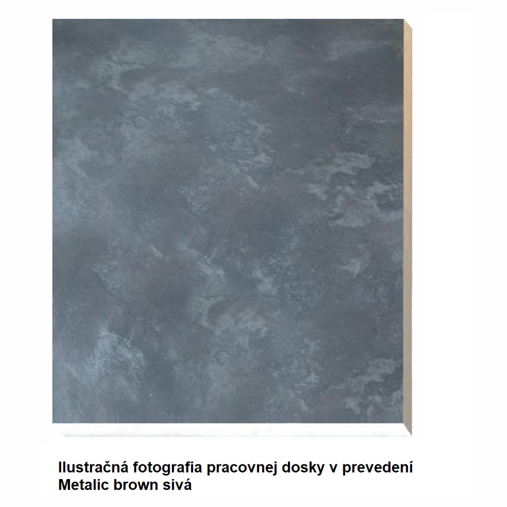 Kuchynská linka 2,4 m, biela, FABIANA - Image 2